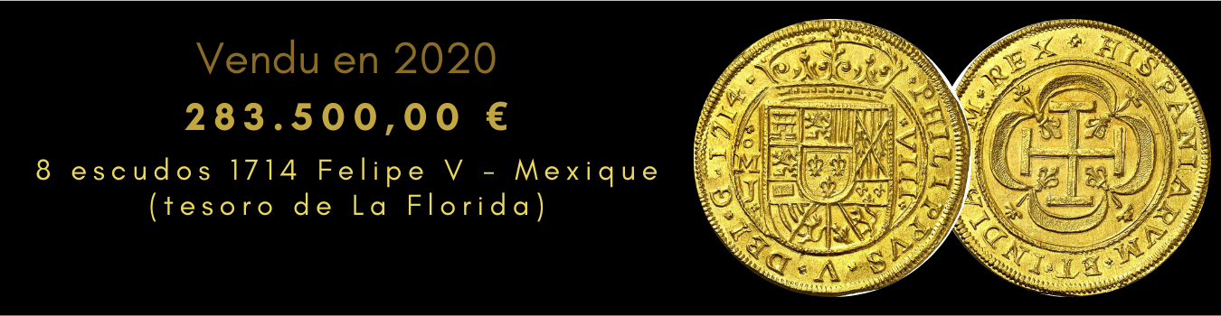 8 escudos 1714 Felipe V